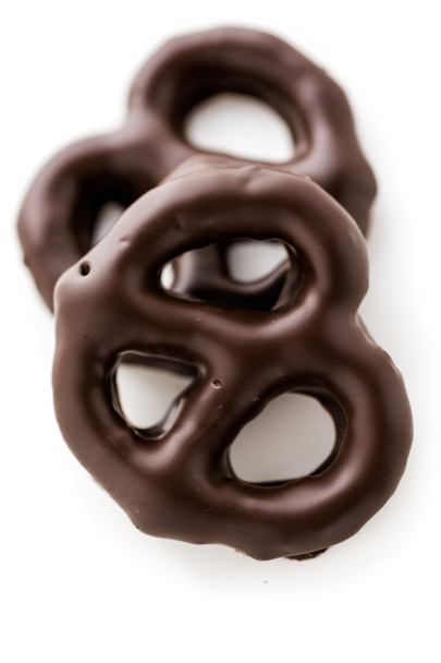 Pretzel ricoperti di cioccolato
 - Foto, immagini
