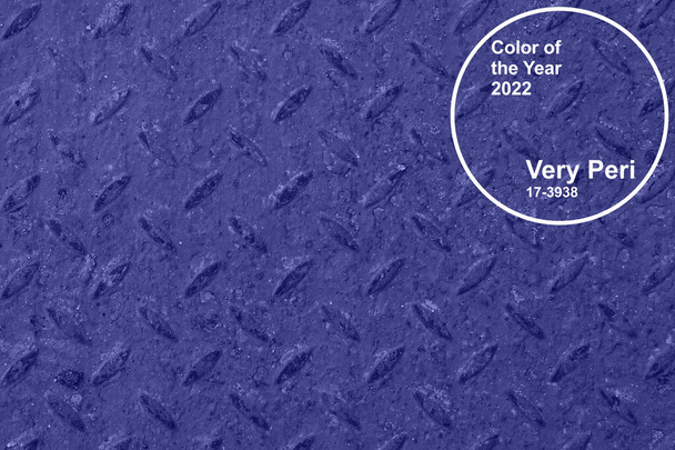 ΠΑΝΤΟΝΗ 17-3938 Πολύ Peri κύριο χρώμα του έτους 2022. Αφηρημένο φόντο με το χρώμα της τάσης του έτους - Φωτογραφία, εικόνα