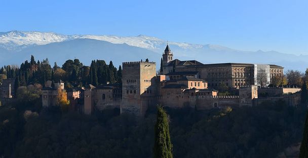 Alhambra z Granady ve Španělsku - Fotografie, Obrázek