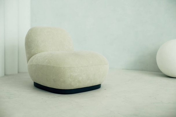 An original design armchair in a modern interior. - Valokuva, kuva