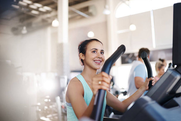 Nothing blasts calories like the trusty treadmill - Photo, Image