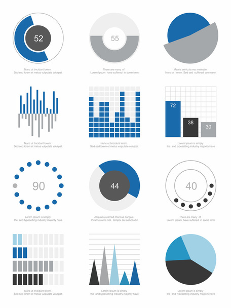 set of infographics elements - Vecteur, image