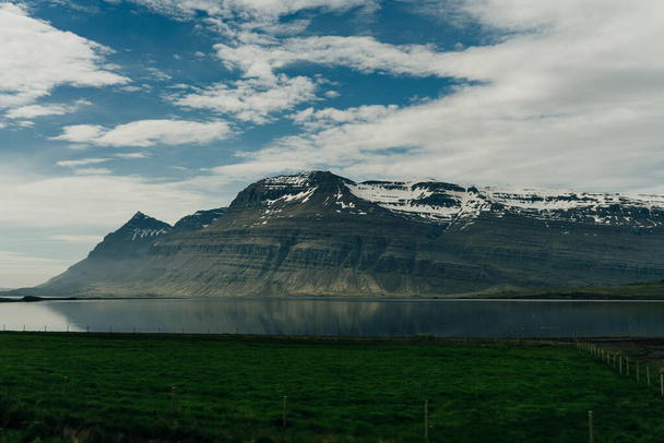 A Stunning Icelandic Landscape in iceland. High quality photo - Fotoğraf, Görsel
