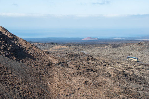 View of Timanfaya National Park - Lanzarote, Canary Islands, Spain - Foto, Bild