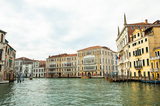 A beautiful shot of Grassi Palace Venice Italy - Fotó, kép