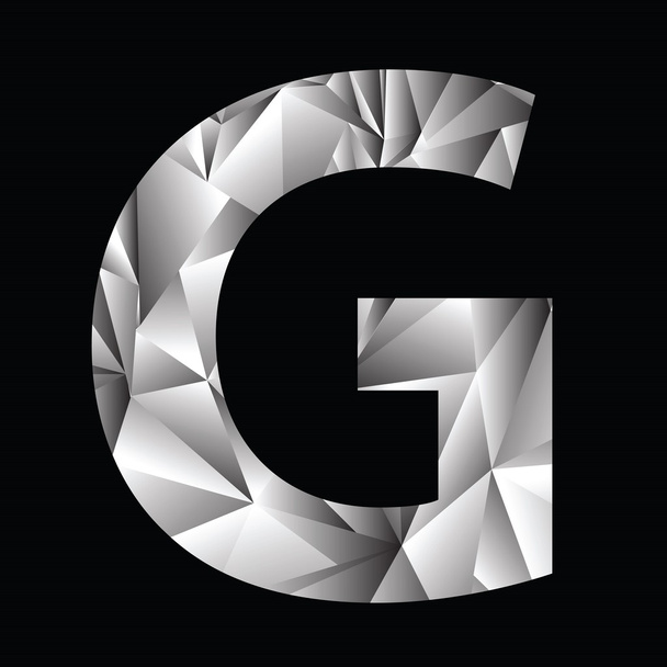 Crystal G betű - Fotó, kép