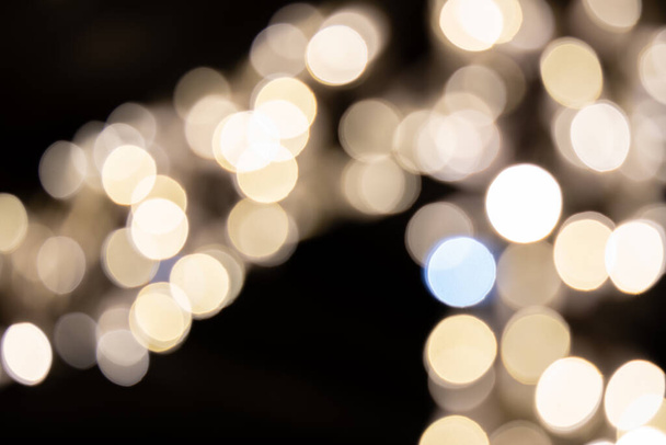 Noel Işıkları Gecesi Bokeh geçmişi - Fotoğraf, Görsel