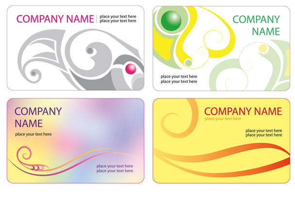Business cards - Vektor, obrázek