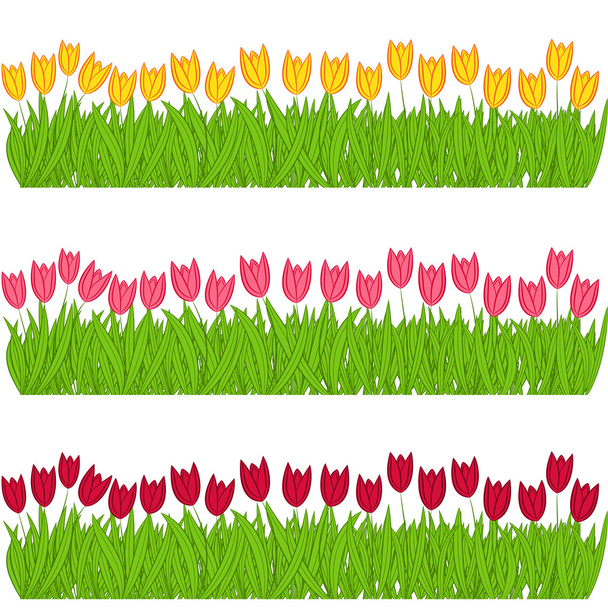 tulipes - Vecteur, image