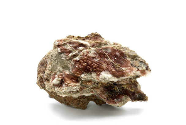 Рожевий гіпсовий мінерал осадового походження складається з сульфату кальцію, що міститься в провінції Теруель. - Фото, зображення