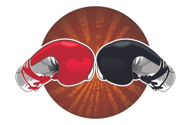 Boxing Gloves - Vector, Image