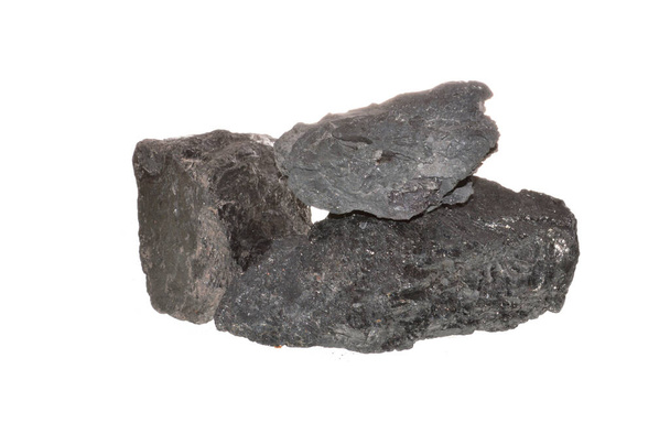 charbon isolé sur fond blanc - Photo, image