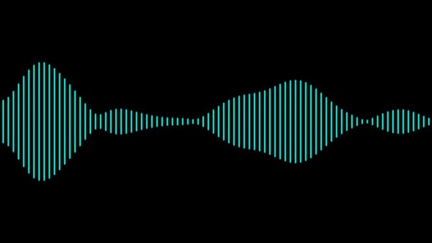 Espectro de audio Visualizador de audio Motion Graphics - Metraje, vídeo