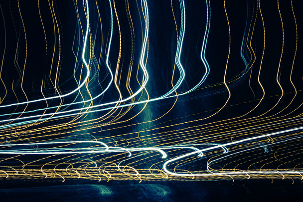 Abstract Light Trails  - Photo, Image
