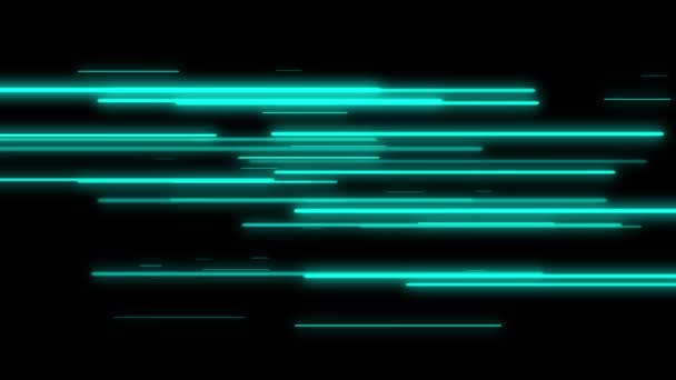 Vilkkuva neon cyber animaatio liikkeen grafiikka - Materiaali, video