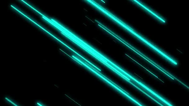 Knipperende neon cyber animatie motion graphics - Video