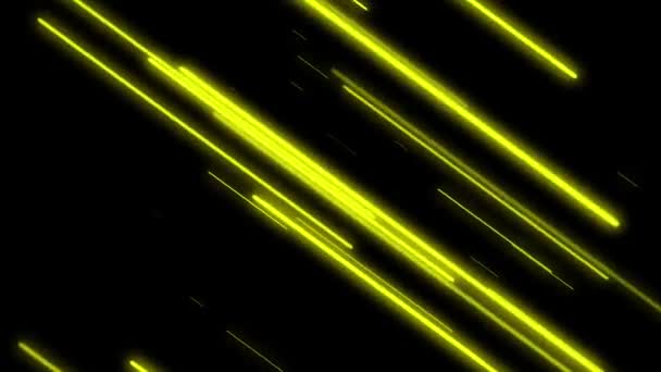 Parlayan neon siber animasyon grafikleri - Video, Çekim