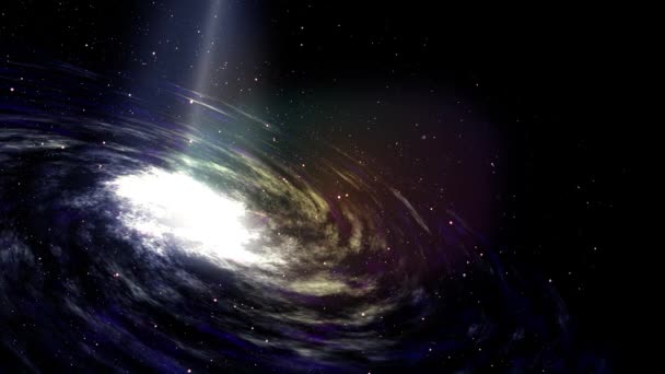 Galaksi Uzay Yıldızı Canlandırma Grafikleri - Video, Çekim