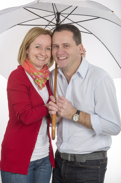 Portrait of a smiling middle aged couple - Fotó, kép