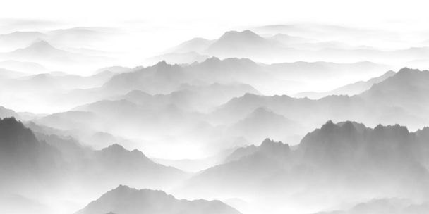 hory v mlze - Fotografie, Obrázek