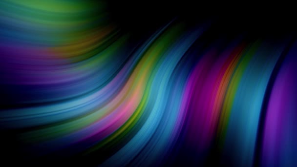Abstrakter futuristischer farbenfroher Hintergrund. Textur der Linie verschwimmen - Filmmaterial, Video