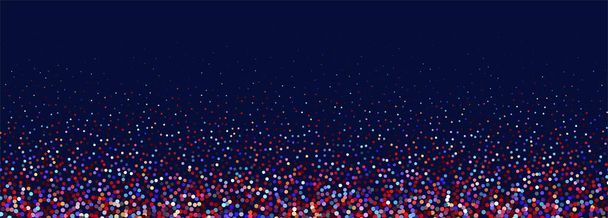 Abstract colorful glitters banner background - Vettoriali, immagini
