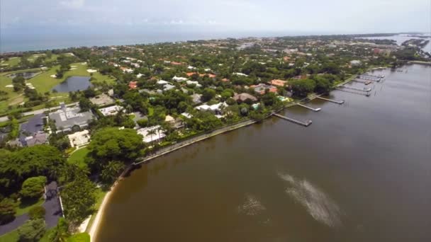 Luchtfoto video west palm florida - Video