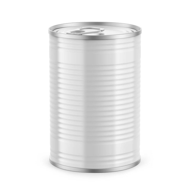 Tin Can 3D weergave illustratie - Foto, afbeelding