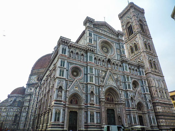 Florence, Italy, June 2017 - external view of Santa Maria del Fiore, also known as Florence's Dome - 写真・画像
