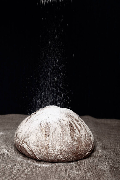delicious natural aesthetic baked bread - Фото, изображение