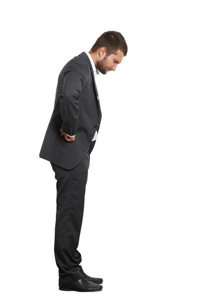 businessman looking down - Photo, Image