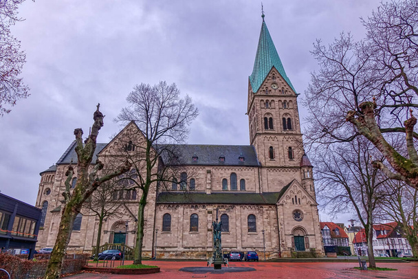 Kościół historyczny w Westerholt w Herten - Zdjęcie, obraz
