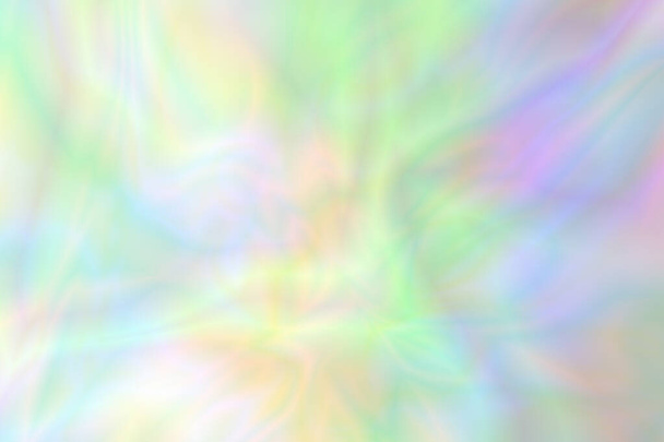 Αφηρημένο μαλακό και πολύχρωμο φόντο κλίση με ολογραφικό αποτέλεσμα. Μείγμα χρωμάτων. - Φωτογραφία, εικόνα