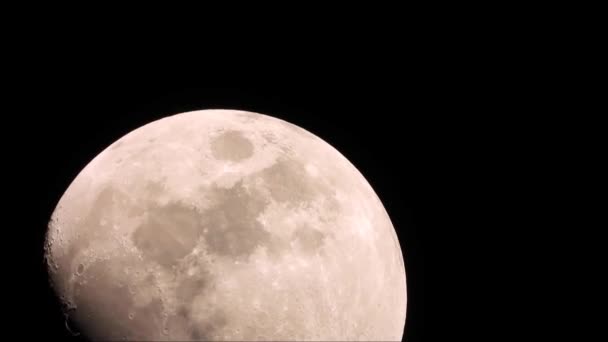 De maan komt op in Thailand - Video