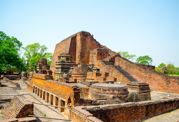 Nalanda Üniversitesi harabe - Fotoğraf, Görsel