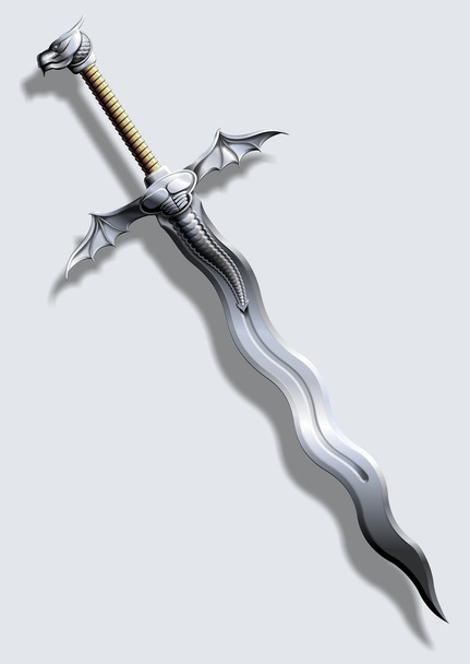 miecz - smok - Zdjęcie, obraz