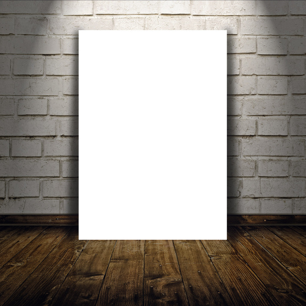 Blank poster as copy space template for your design - Foto, Bild