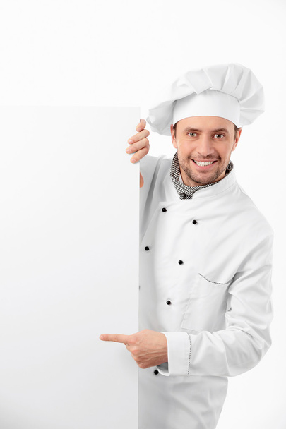 Cook with billboards - Foto, Imagen