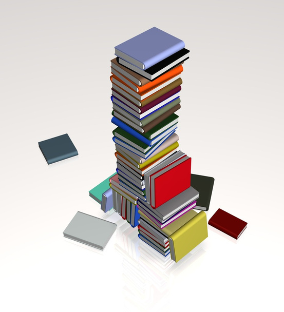 Book pile - Photo, Image