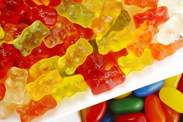 jelly bears and jelly beans  - Photo, Image
