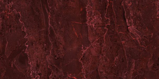 natural pattern of marble red brown color polished slice mineral. Super high resolution " Red Jasper " - Photo, Image