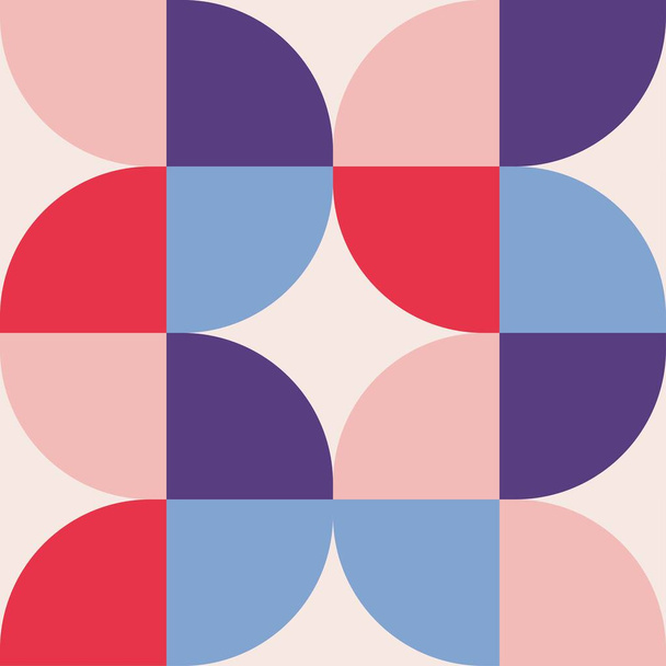  Geometrie minimalistisches Kunstposter mit einfacher Form und Figur. Abstrakte Vektordesign-Vorlage im skandinavischen Stil für Webbanner, Unternehmenspräsentation, Corporate Identity, Stoffdruck, Tapete - Vektor, Bild