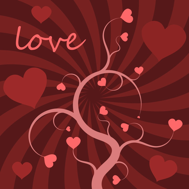 Love background - Vector, Image