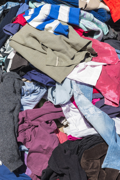 η σωρός του ρούχα - Φωτογραφία, εικόνα