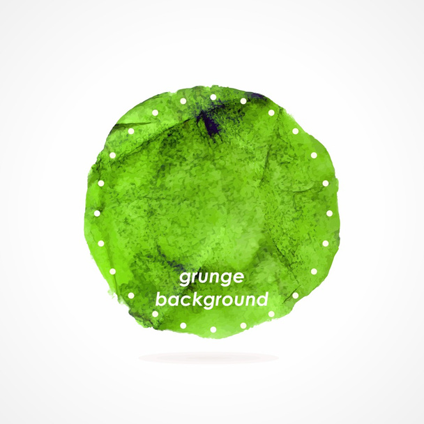 Grunge sticker. Green grunge banner. - Vector, Image