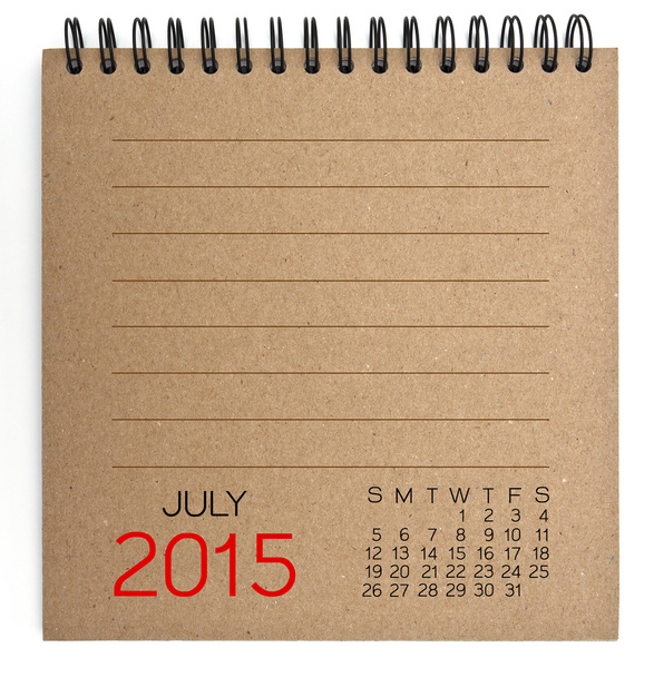 2015 Calendario marrón Textura Papel
 - Foto, Imagen