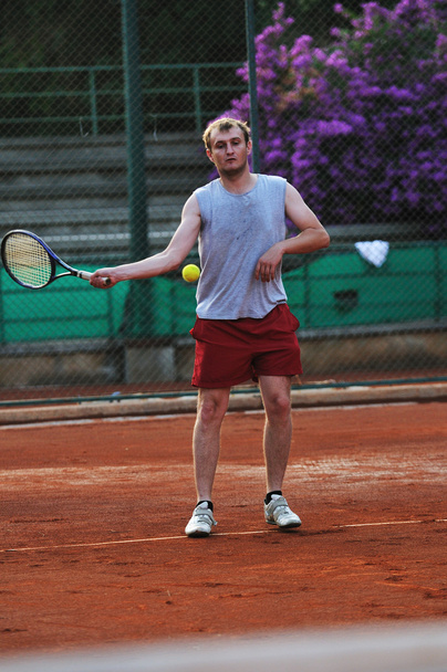 Tennis man - Фото, изображение