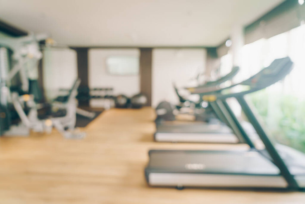 abstract blur and defocused fitness gym for background - Fotografie, Obrázek