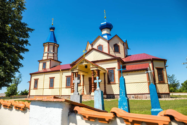 Ορθόδοξη εκκλησία του Αγίου Ιακώβου του Αποστόλου στη Λοσίνκα. Πολωνία - Φωτογραφία, εικόνα