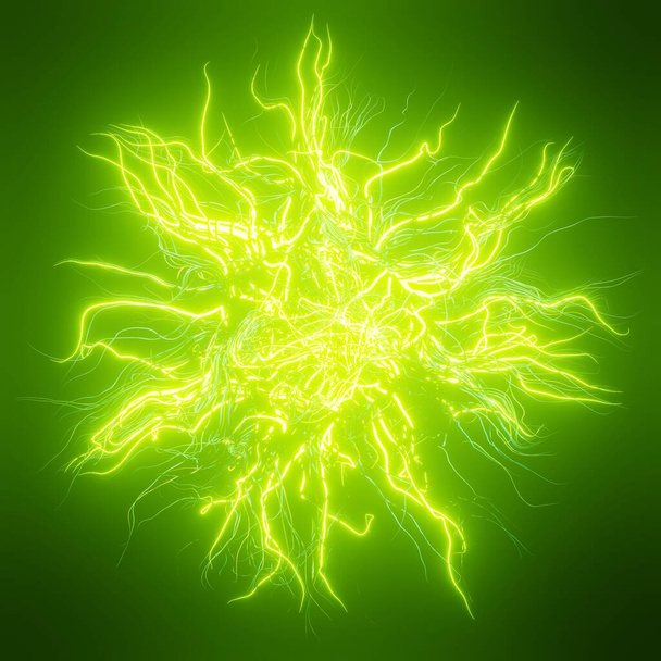 3d render. abstract bundle of hair nerves veins Communication Lines neurons modern black isolated, disease, virus, deadly - Fotografie, Obrázek